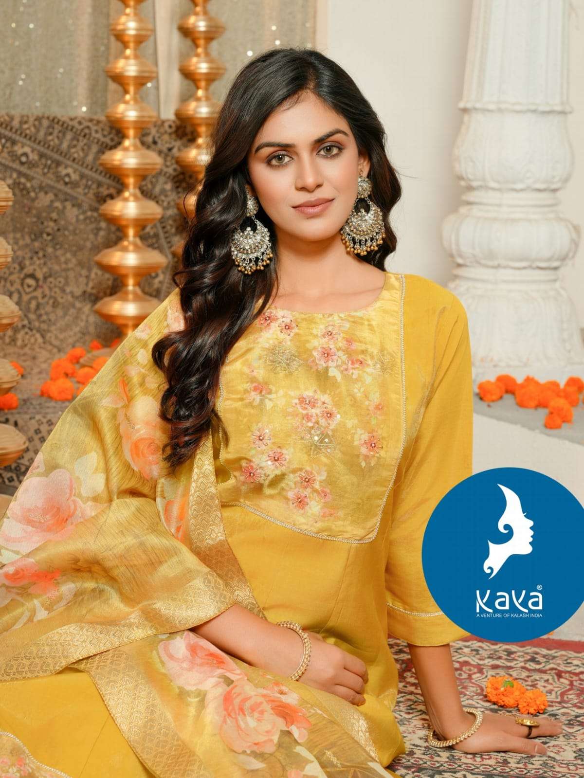 kaya presents yamika silk readymade kurtis catalog wholesaler and exporter 