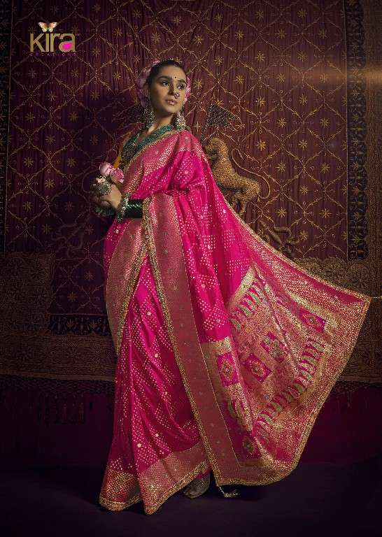 Kira Creations Presents Kimayra Wholesale Pure Viscose Dola With Handwork Designer Sarees Catalog Wholesaler And Exporter 