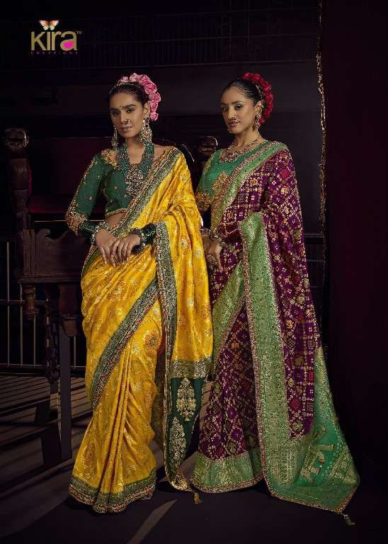 Kira Creations Presents Kimayra Wholesale Pure Viscose Dola With Handwork Designer Sarees Catalog Wholesaler And Exporter 
