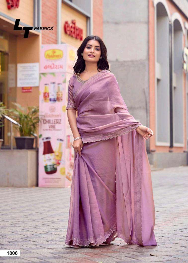 LT FABRICS PRESENTS SILVER STONE VOL-18 NYLON XCATONIC SATIN FASHIONABLE SAREES CATALOG WHOLESALER AND EXPORTER IN SURAT 