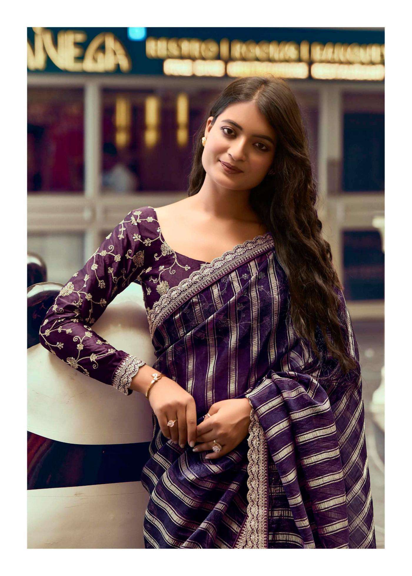LT FASHION PRESENTS MAGNOLIA VOL-6 MALAI SILK GORGEOUS LOOK SAREE CATALOG WHOLESALER AND EXPORTER 