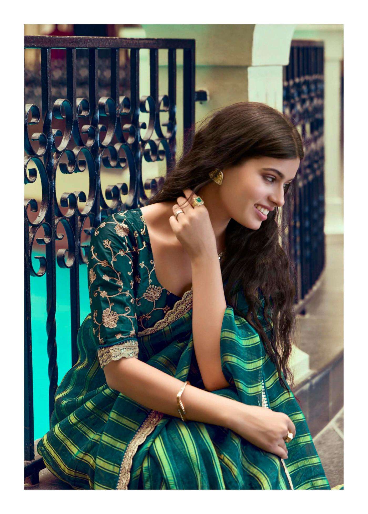 LT FASHION PRESENTS MAGNOLIA VOL-6 MALAI SILK GORGEOUS LOOK SAREE CATALOG WHOLESALER AND EXPORTER 