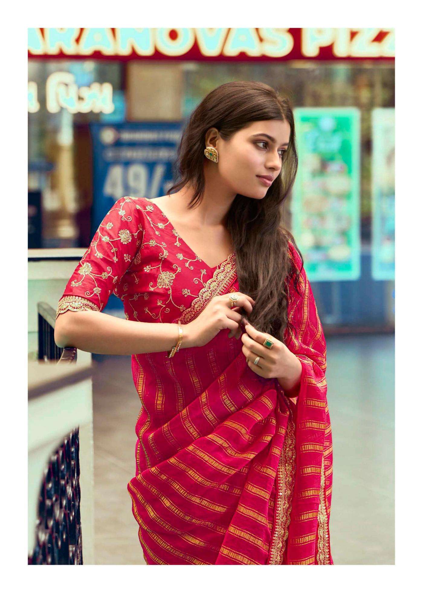 LT FASHION PRESENTS MAGNOLIA VOL-6 MALAI SILK GORGEOUS LOOK SAREE CATALOG WHOLESALER AND EXPORTER 