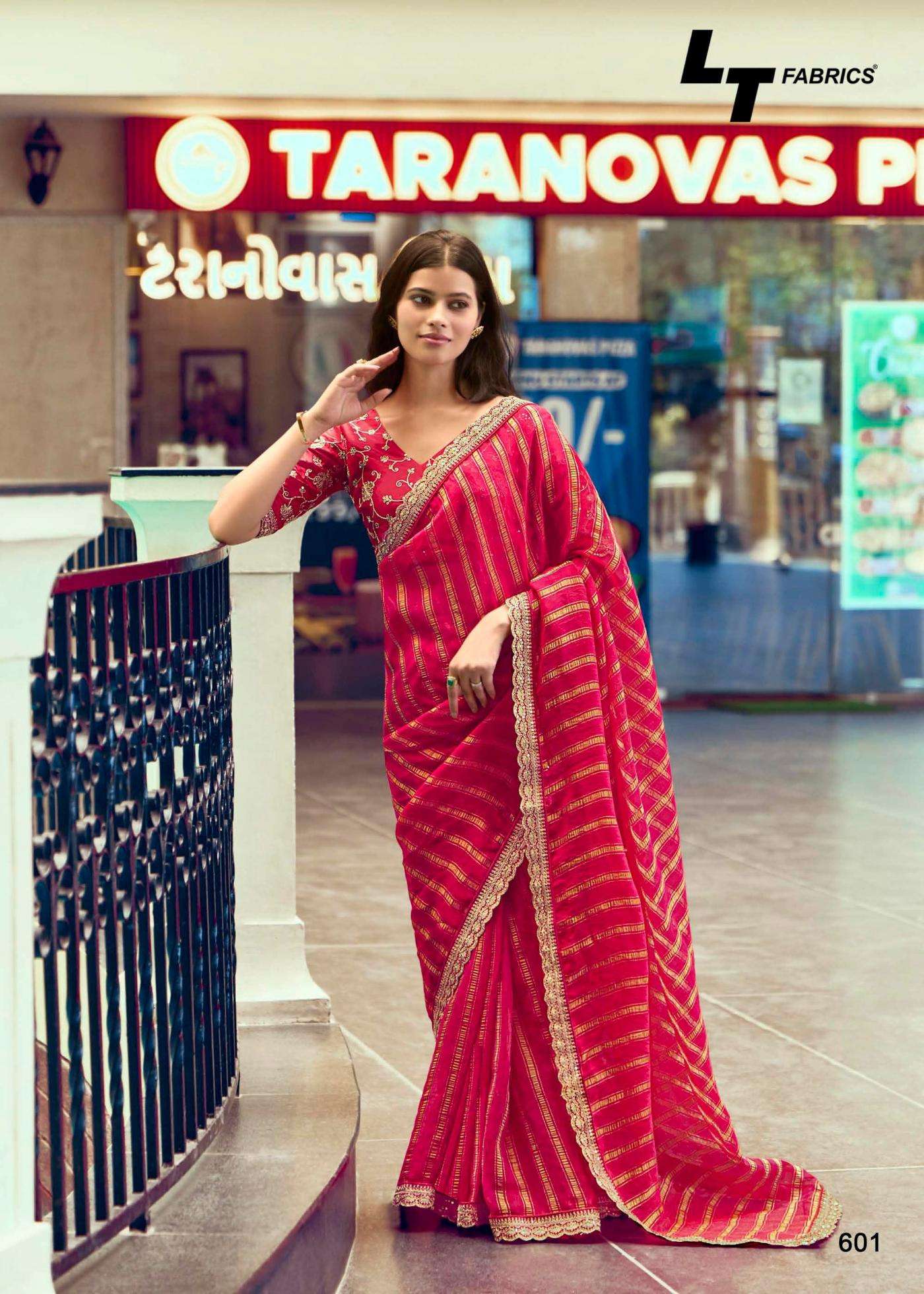 LT FASHION PRESENTS MAGNOLIA VOL-6 MALAI SILK GORGEOUS LOOK SAREE CATALOG WHOLESALER AND EXPORTER 