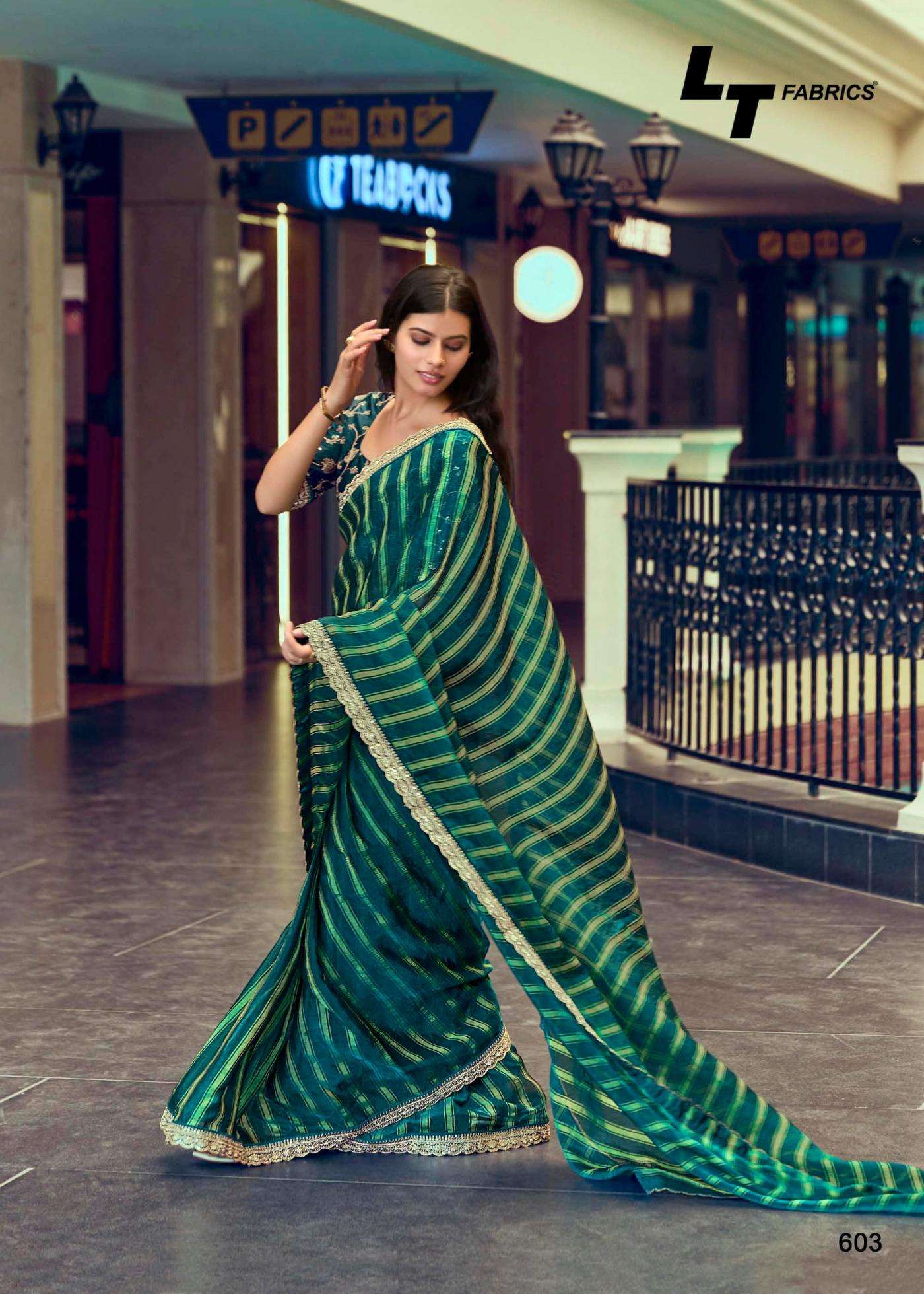 LT FASHION PRESENTS MAGNOLIA VOL-6 MALAI SILK GORGEOUS LOOK SAREE CATALOG WHOLESALER AND EXPORTER 