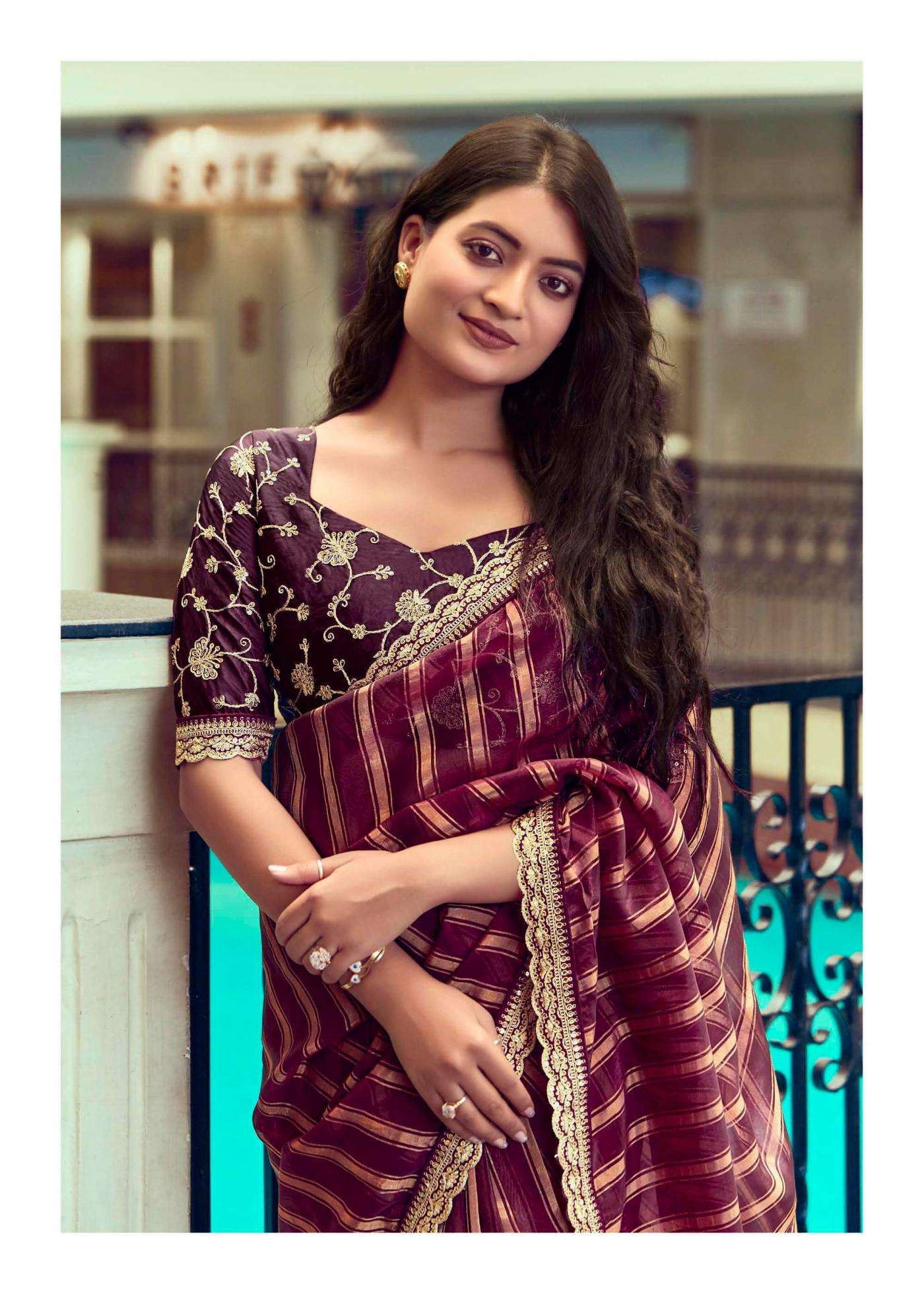 LT FASHION PRESENTS MAGNOLIA VOL-6 MALAI SILK GORGEOUS LOOK SAREE CATALOG WHOLESALER AND EXPORTER 