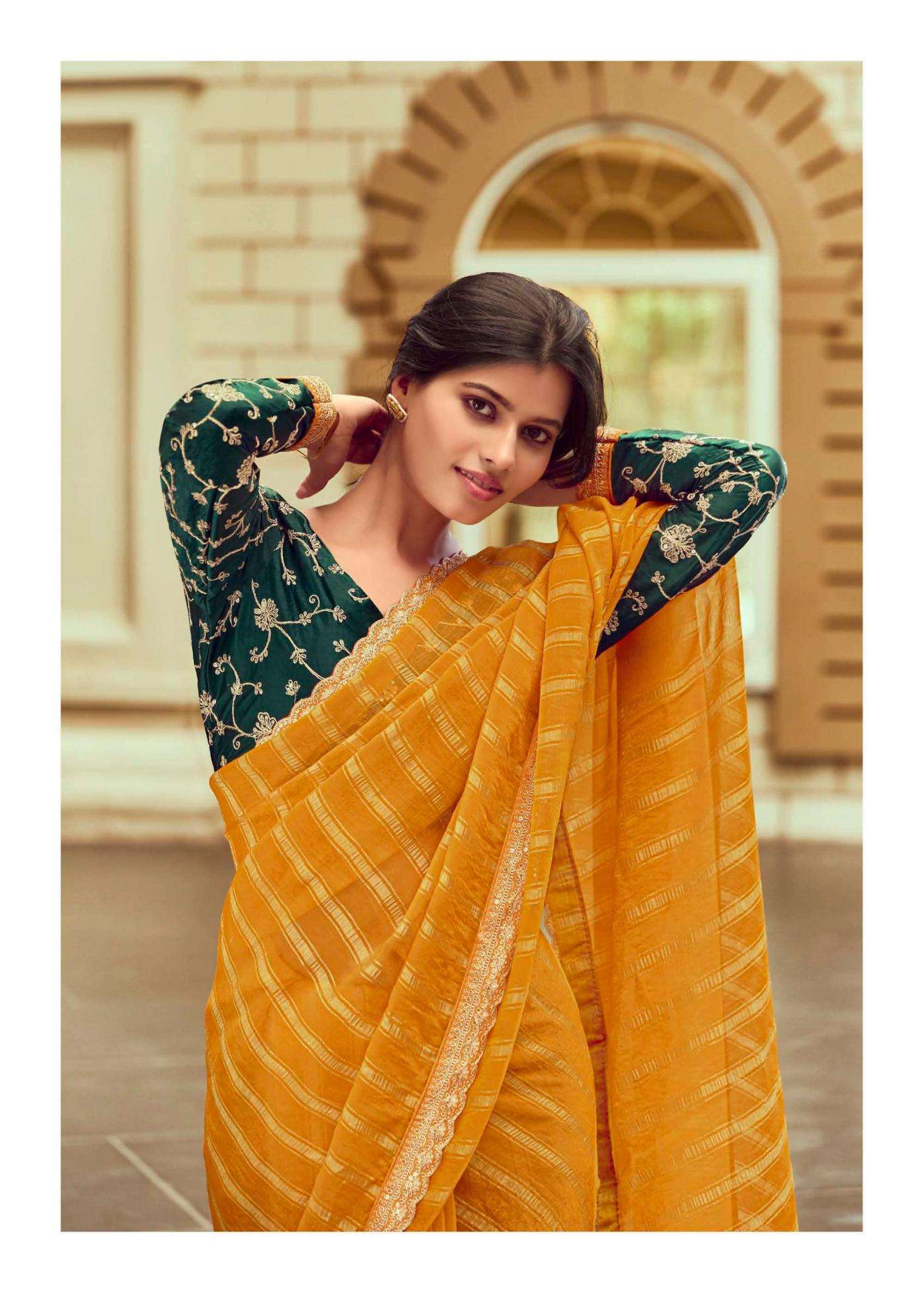 LT FASHION PRESENTS MAGNOLIA VOL-6 MALAI SILK GORGEOUS LOOK SAREE CATALOG WHOLESALER AND EXPORTER 