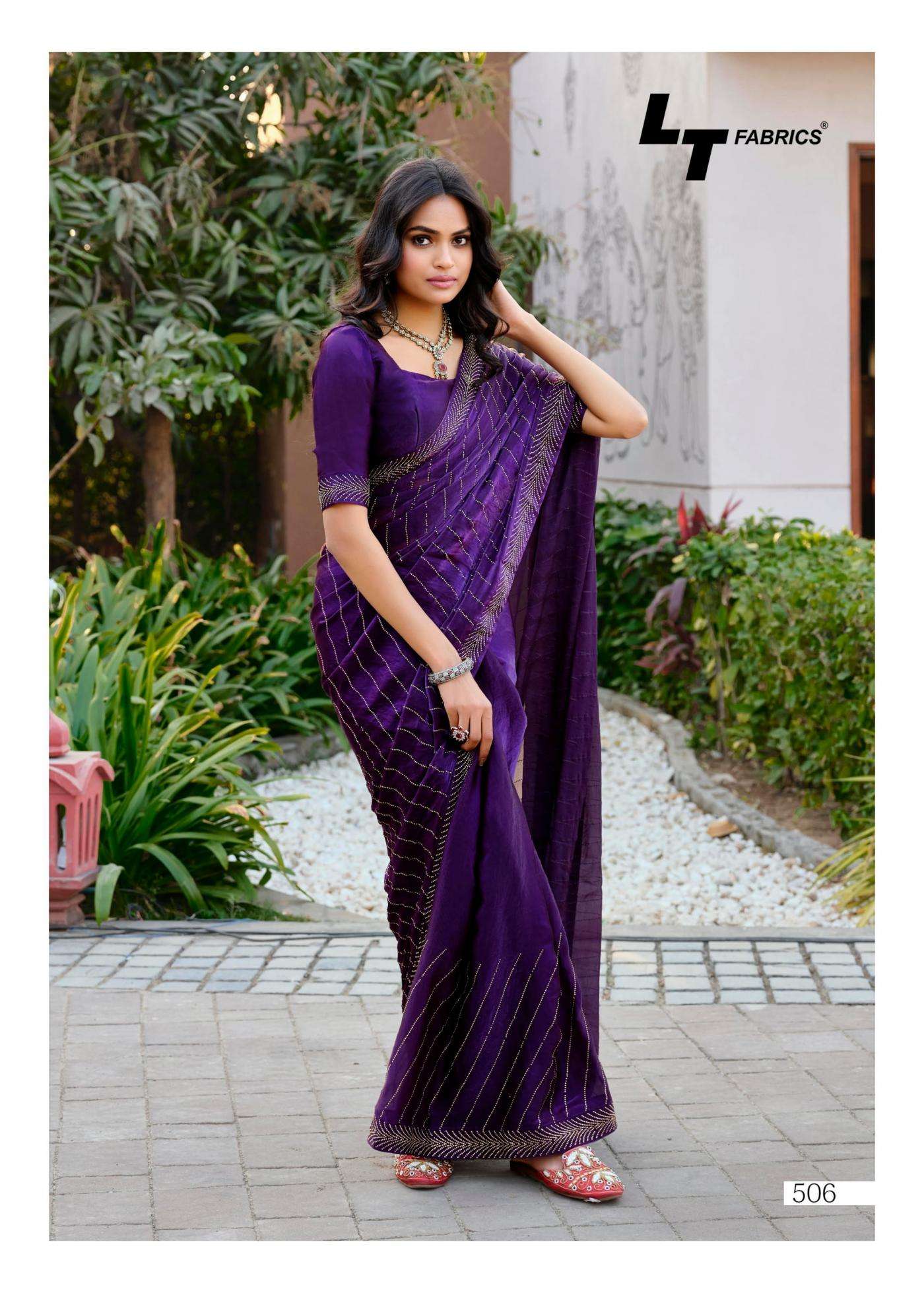 Lt Fashion Presents Primark Vol-5 Malai Silk Amazing Sarees For Womens Catalog Wholesaler And Exporter 