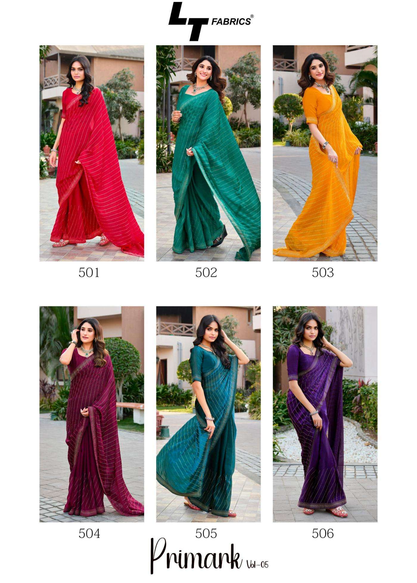 Lt Fashion Presents Primark Vol-5 Malai Silk Amazing Sarees For Womens Catalog Wholesaler And Exporter 