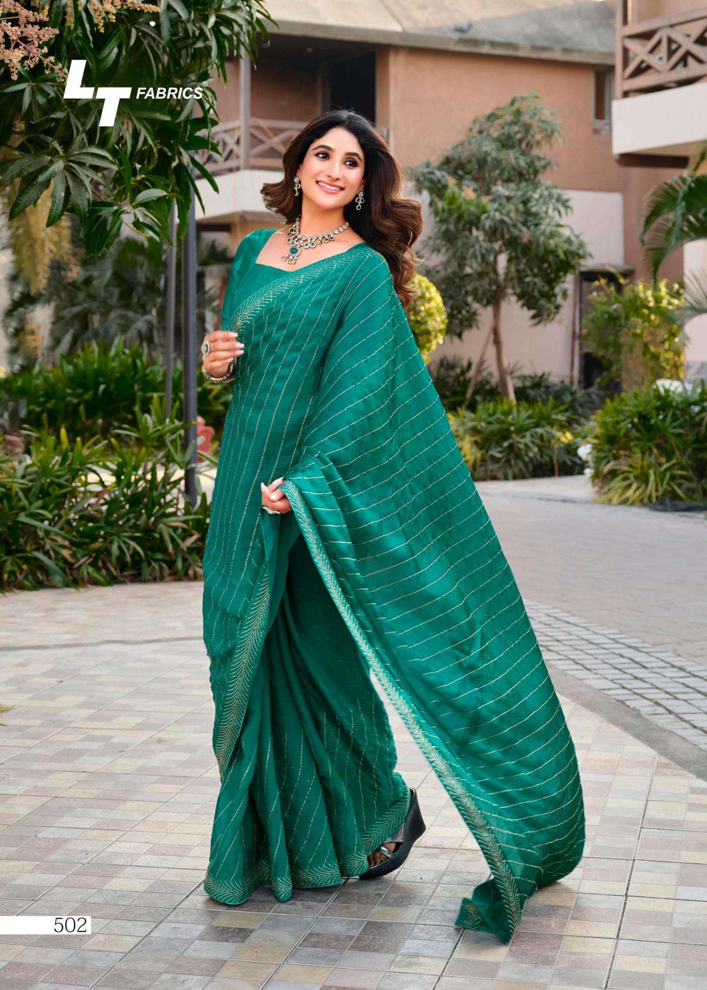 Lt Fashion Presents Primark Vol-5 Malai Silk Amazing Sarees For Womens Catalog Wholesaler And Exporter 