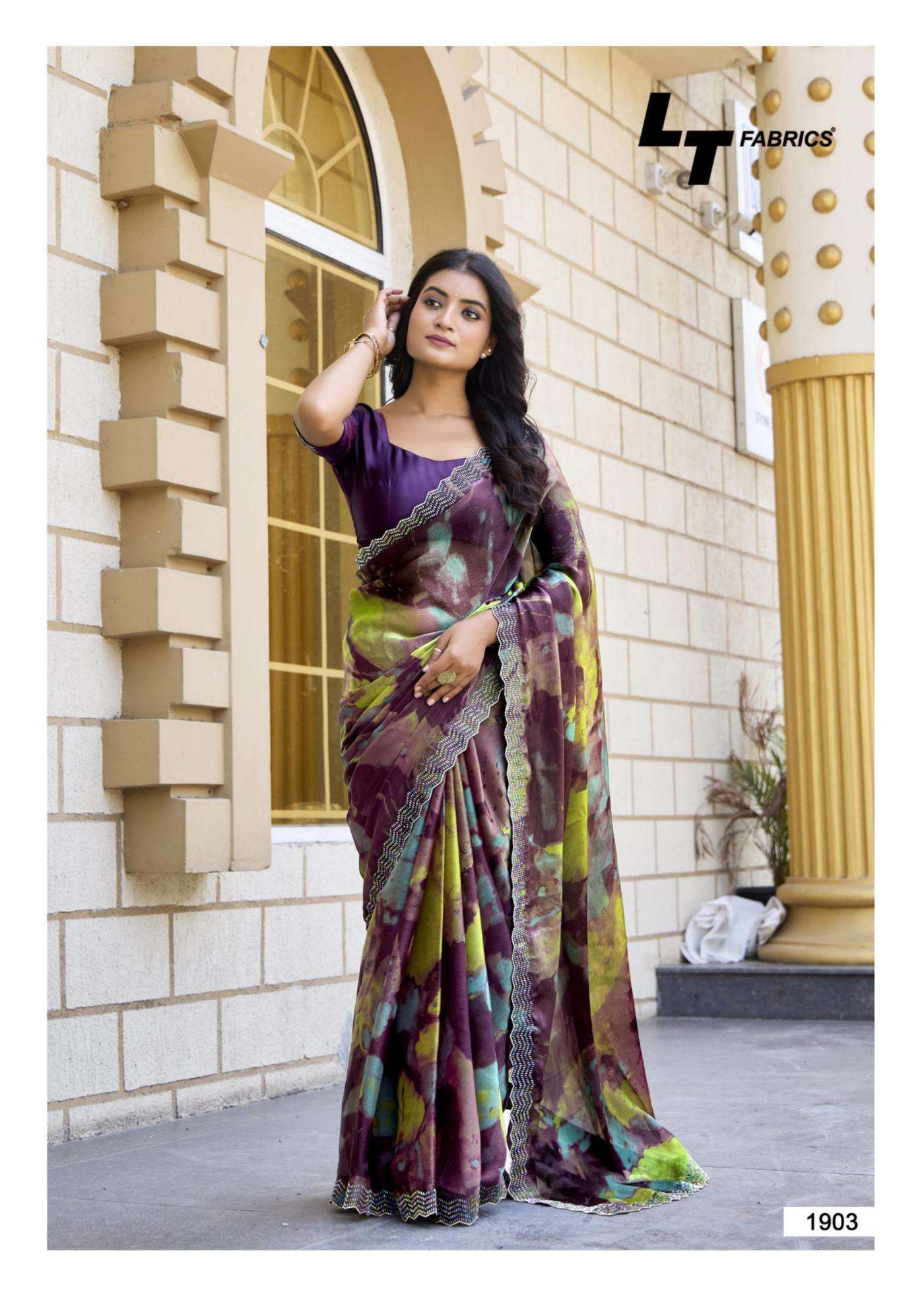 LT FASHION PRESENTS SIGNATURE VOL-19 MALAI SILK WITH JACQUARD UNIQUE COLOURS SAREES CATALOG WHOLESALER AND EXPORTER 