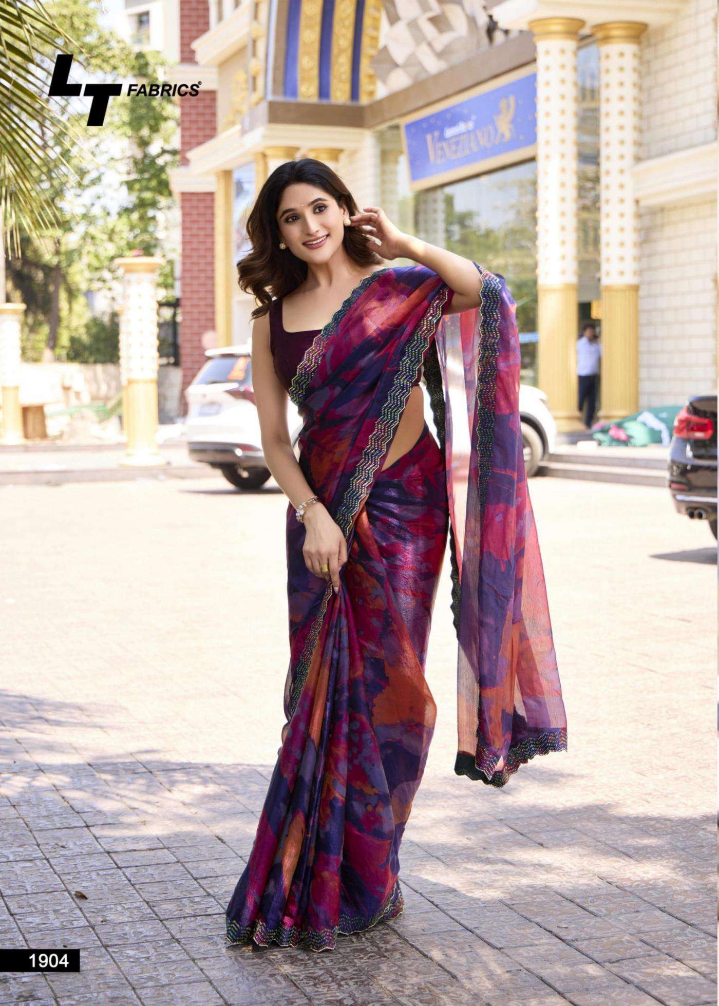 LT FASHION PRESENTS SIGNATURE VOL-19 MALAI SILK WITH JACQUARD UNIQUE COLOURS SAREES CATALOG WHOLESALER AND EXPORTER 