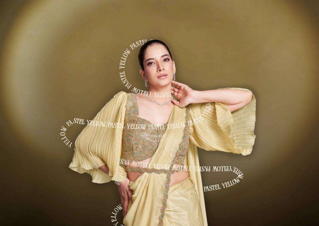 Mahotsav Presents Mohmanthan 25500 Series Bonita Exclusive Designer Ready To Wear Sarees Catalog Wholesaler And Exporter 