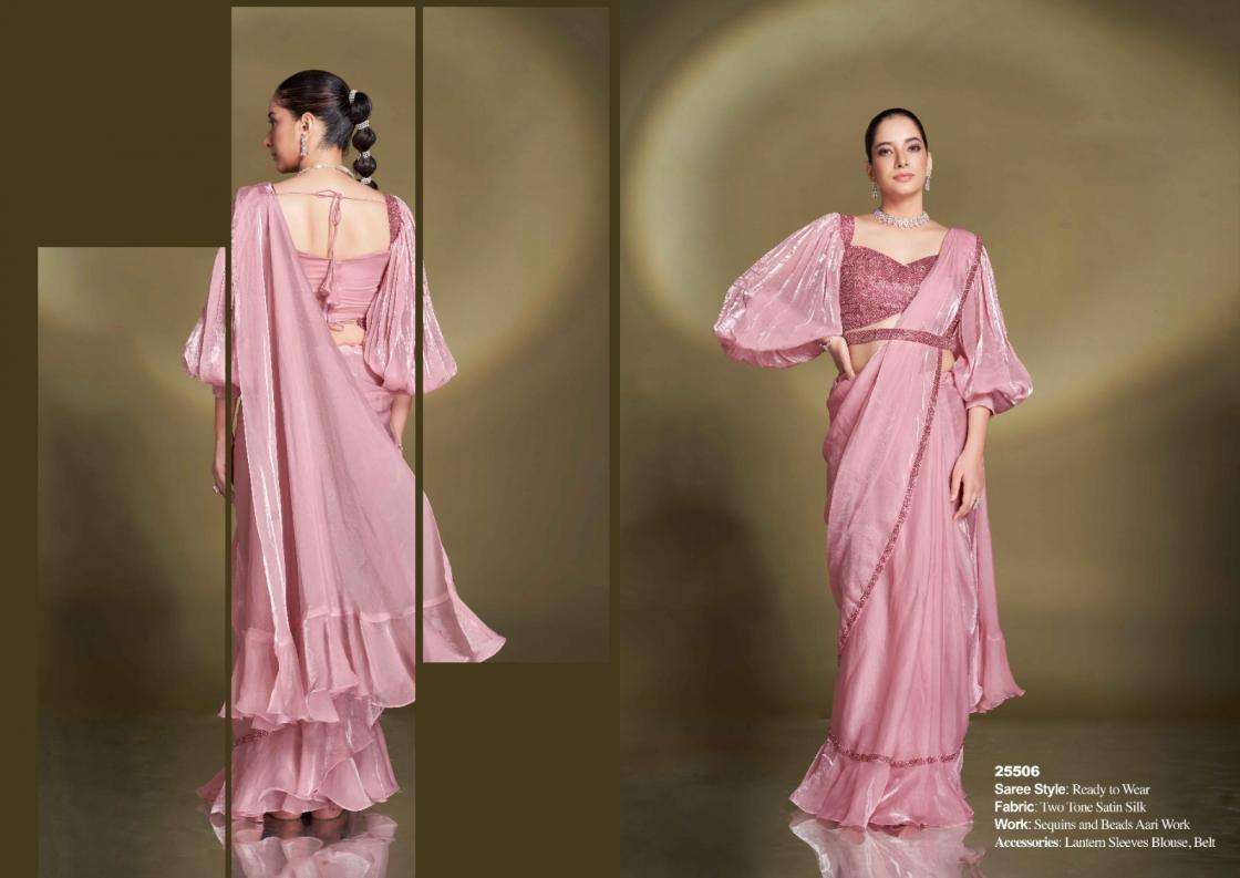Mahotsav Presents Mohmanthan 25500 Series Bonita Exclusive Designer Ready To Wear Sarees Catalog Wholesaler And Exporter 