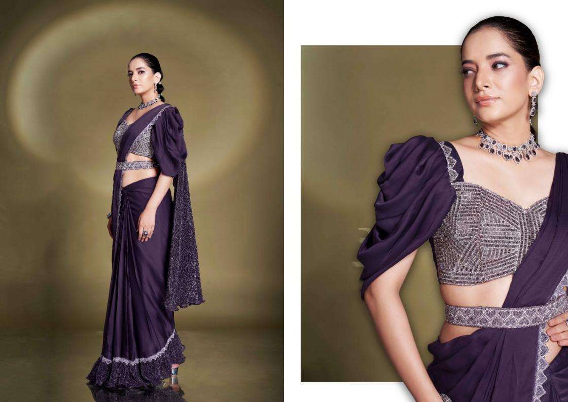 Mahotsav Presents Mohmanthan 25500 Series Bonita Exclusive Designer Ready To Wear Sarees Catalog Wholesaler And Exporter 