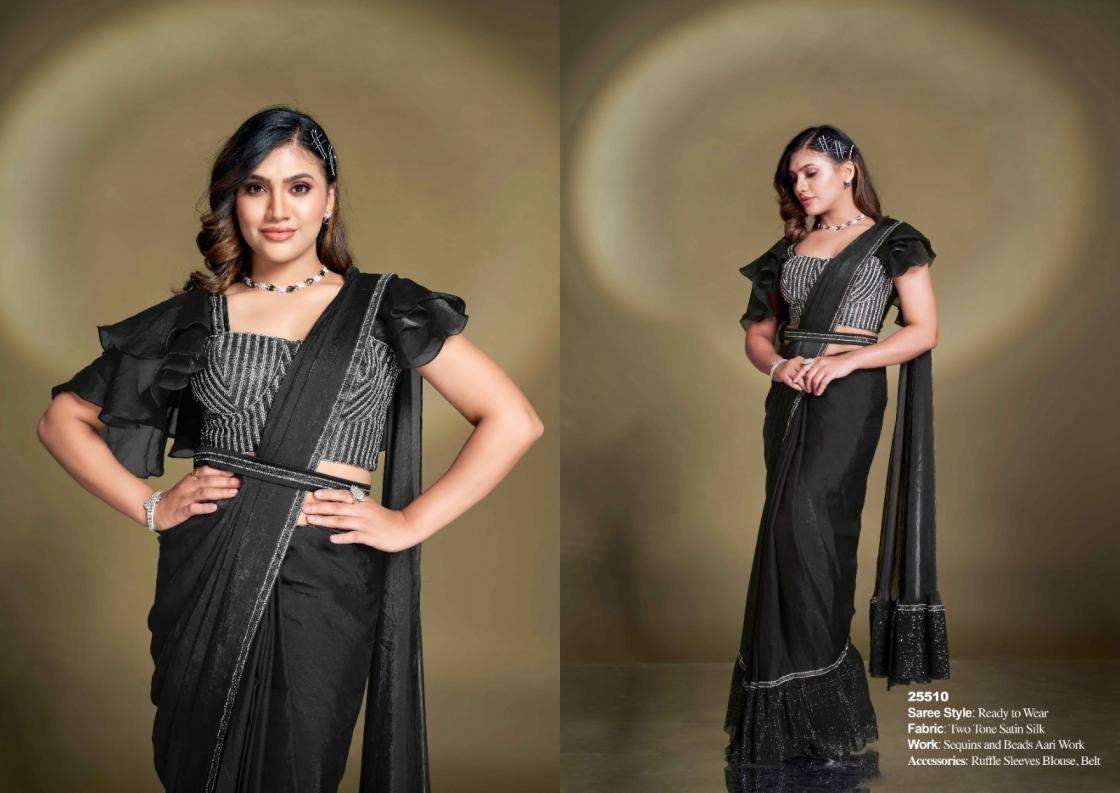 Mahotsav Presents Mohmanthan 25500 Series Bonita Exclusive Designer Ready To Wear Sarees Catalog Wholesaler And Exporter 