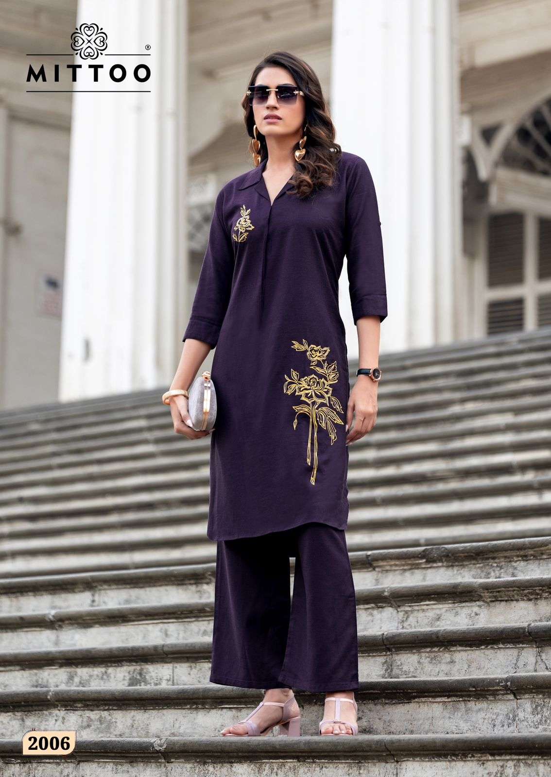 MITTOO PRESENTS ESHANI FANCY RAYON KURTIS CATALOG WHOLESALER AND EXPORTER IN SURAT