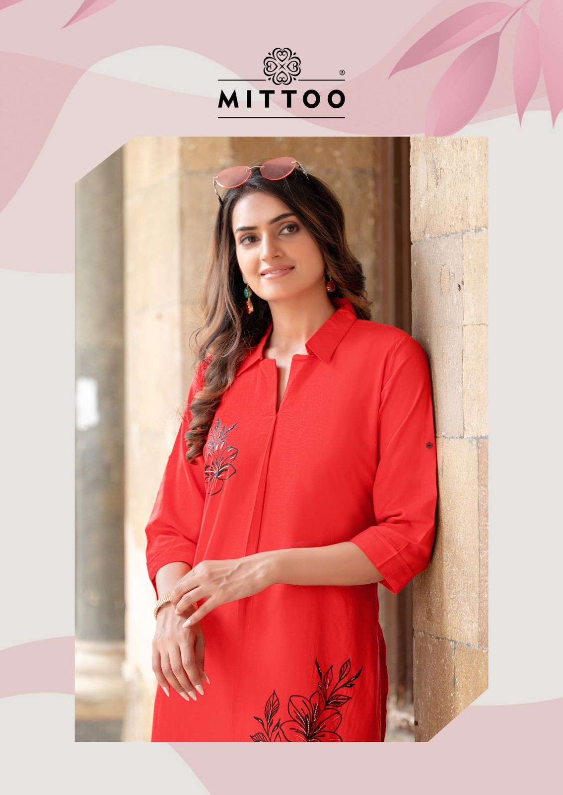 MITTOO PRESENTS ESHANI FANCY RAYON KURTIS CATALOG WHOLESALER AND EXPORTER IN SURAT