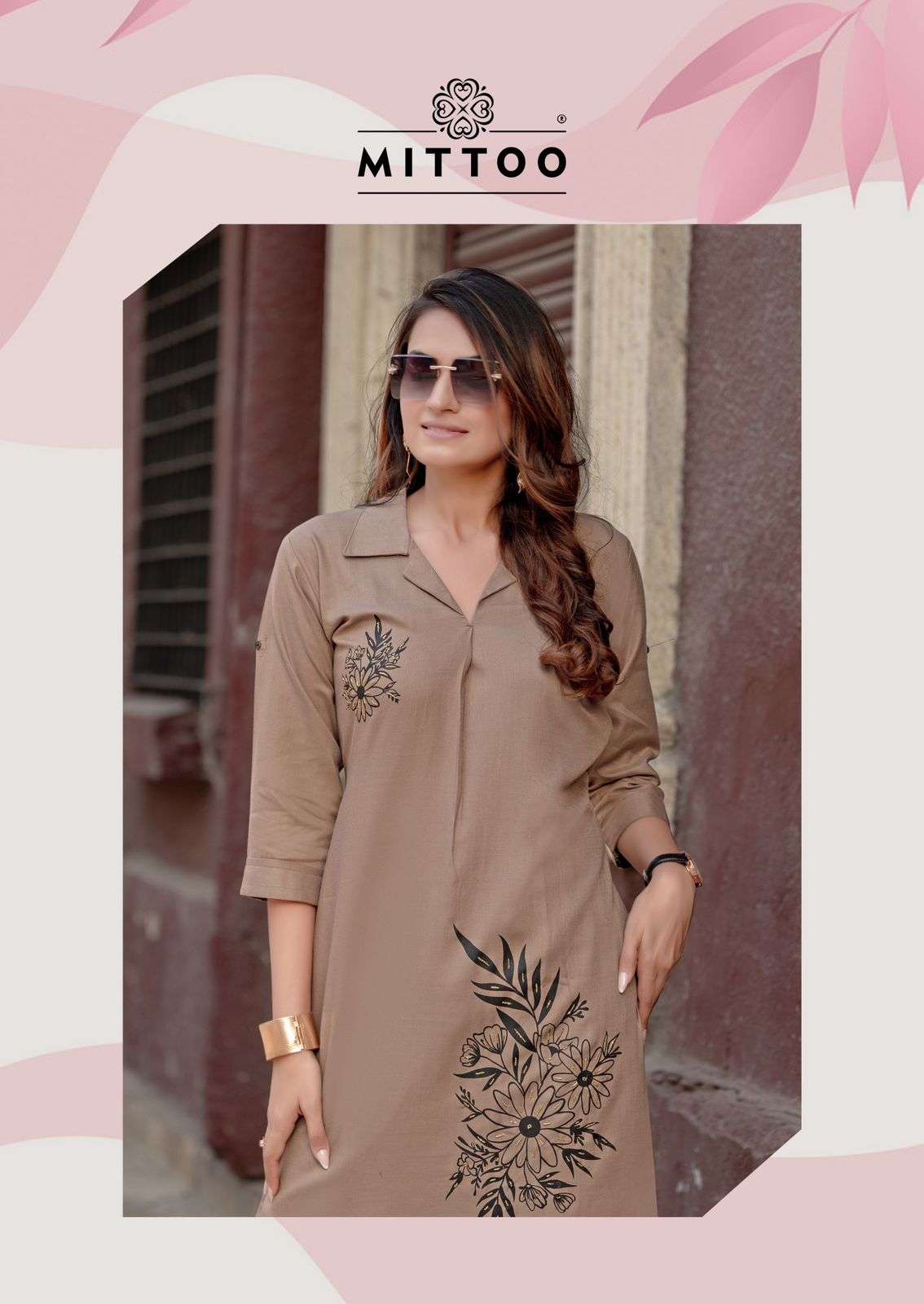 MITTOO PRESENTS ESHANI FANCY RAYON KURTIS CATALOG WHOLESALER AND EXPORTER IN SURAT