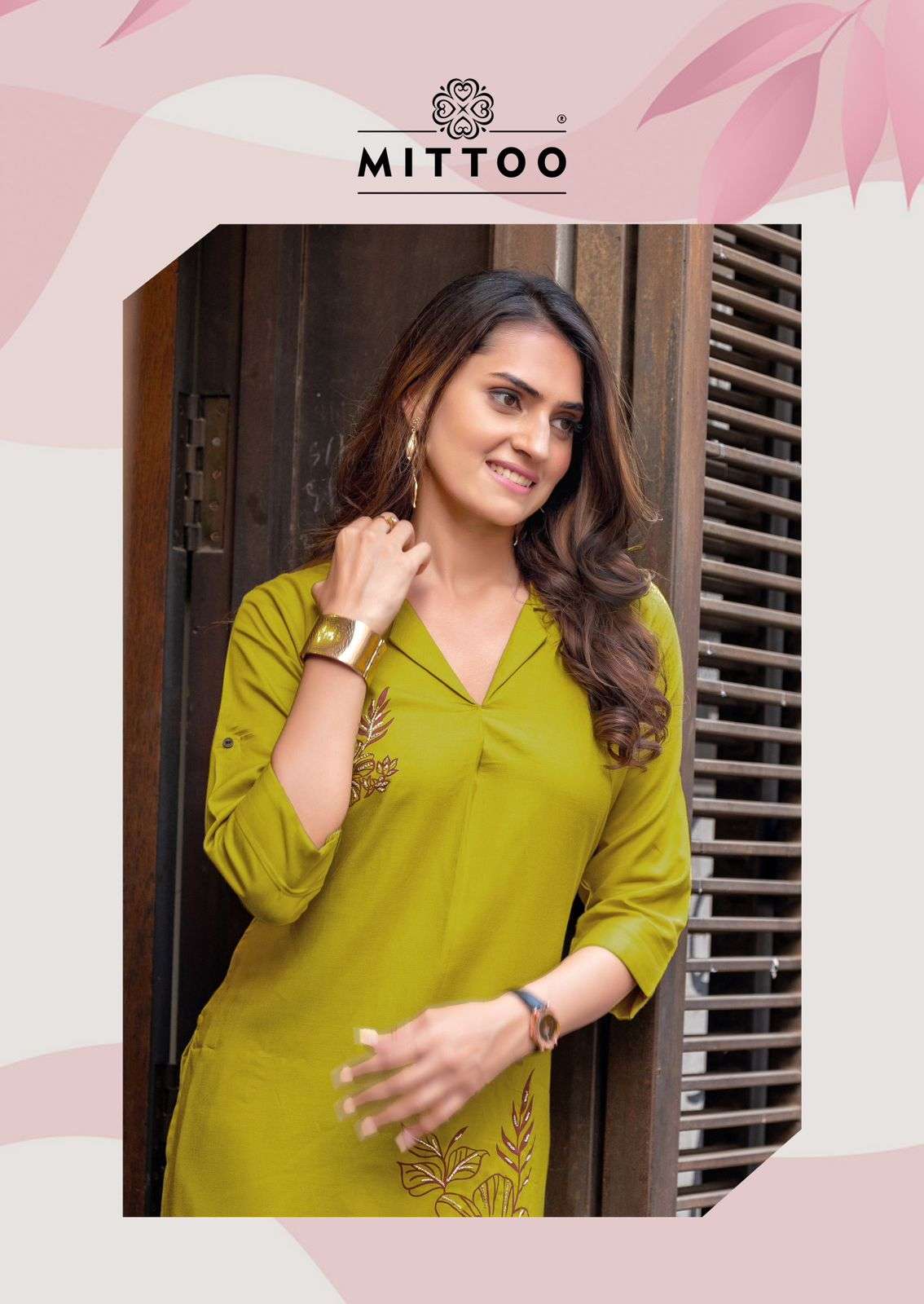 MITTOO PRESENTS ESHANI FANCY RAYON KURTIS CATALOG WHOLESALER AND EXPORTER IN SURAT