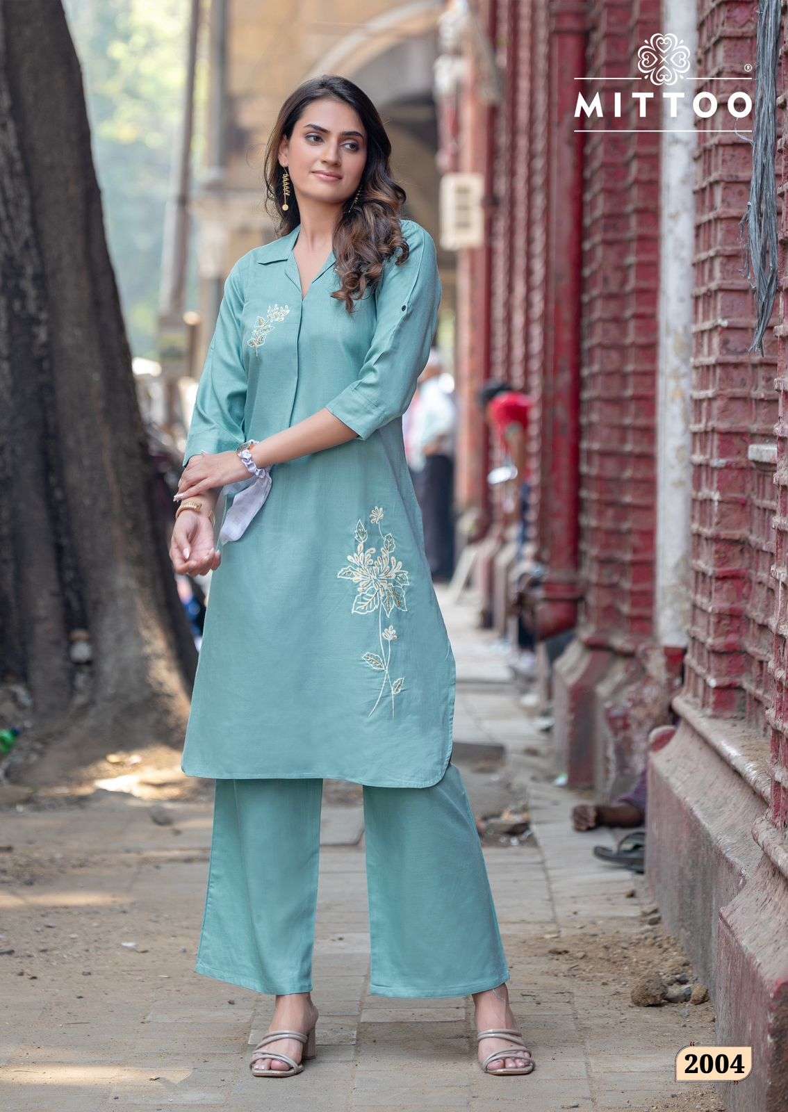 MITTOO PRESENTS ESHANI FANCY RAYON KURTIS CATALOG WHOLESALER AND EXPORTER IN SURAT