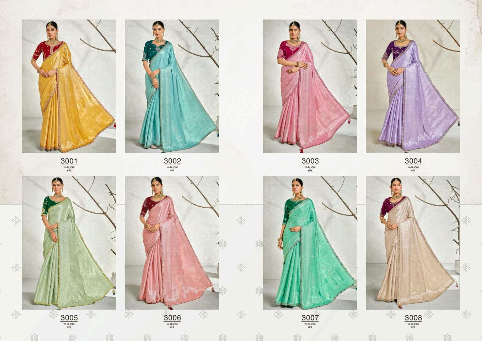 RAJGURU PRESENTS RUCHI FANCY SAREES CATALOG WHOLESALER AND EXPORTER 