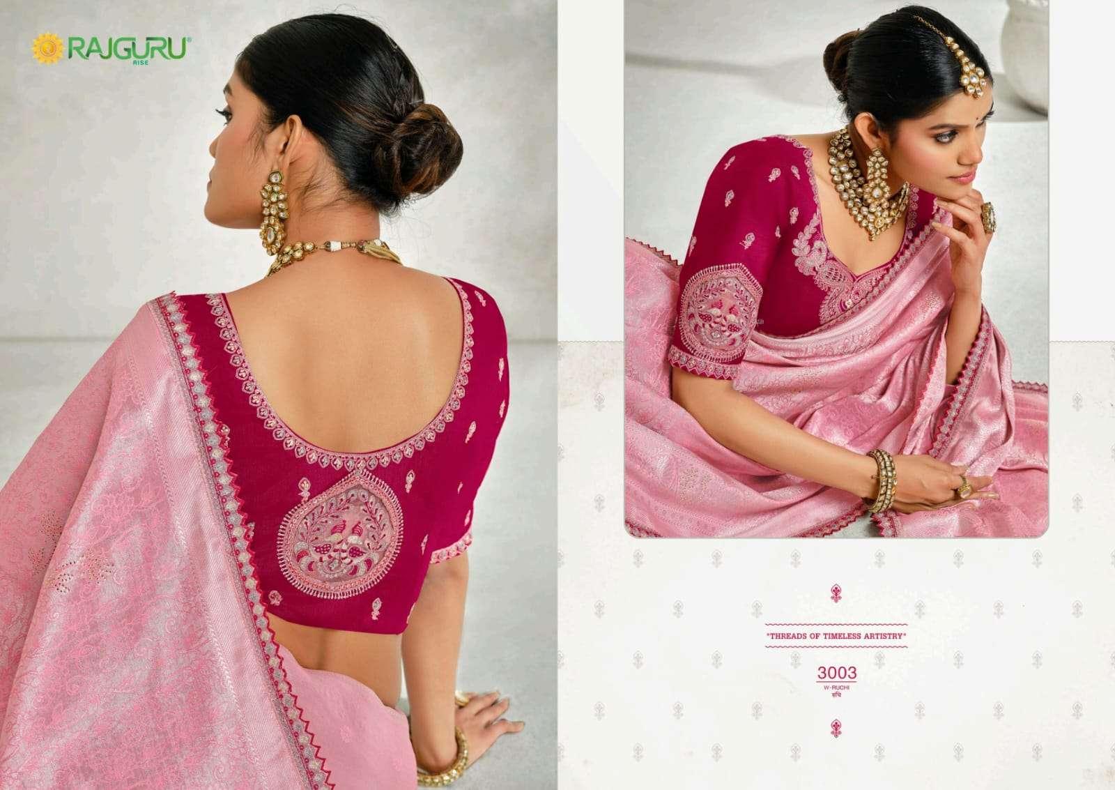 RAJGURU PRESENTS RUCHI FANCY SAREES CATALOG WHOLESALER AND EXPORTER 