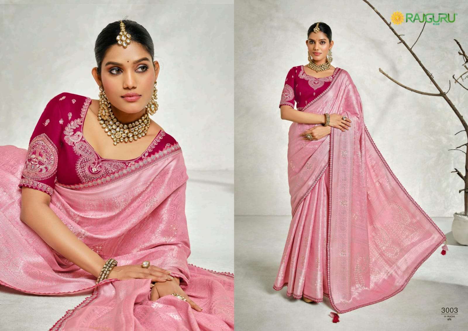 RAJGURU PRESENTS RUCHI FANCY SAREES CATALOG WHOLESALER AND EXPORTER 