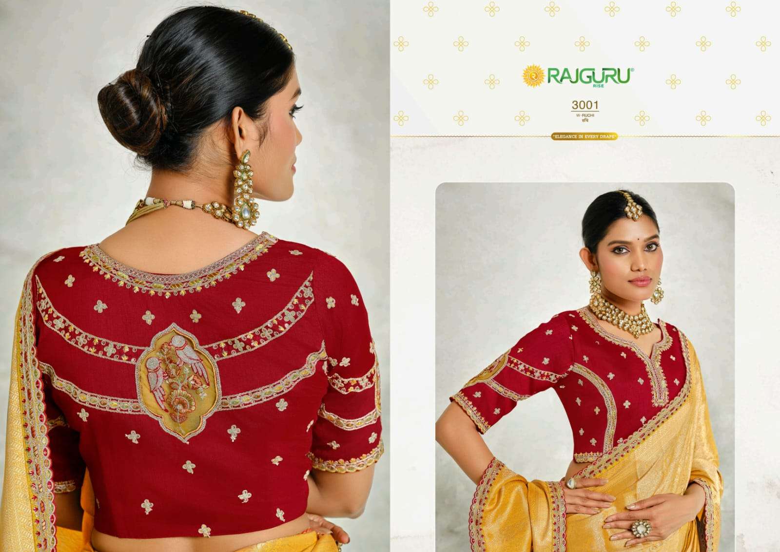RAJGURU PRESENTS RUCHI FANCY SAREES CATALOG WHOLESALER AND EXPORTER 