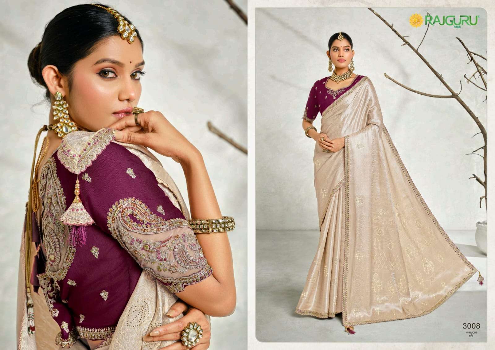 RAJGURU PRESENTS RUCHI FANCY SAREES CATALOG WHOLESALER AND EXPORTER 