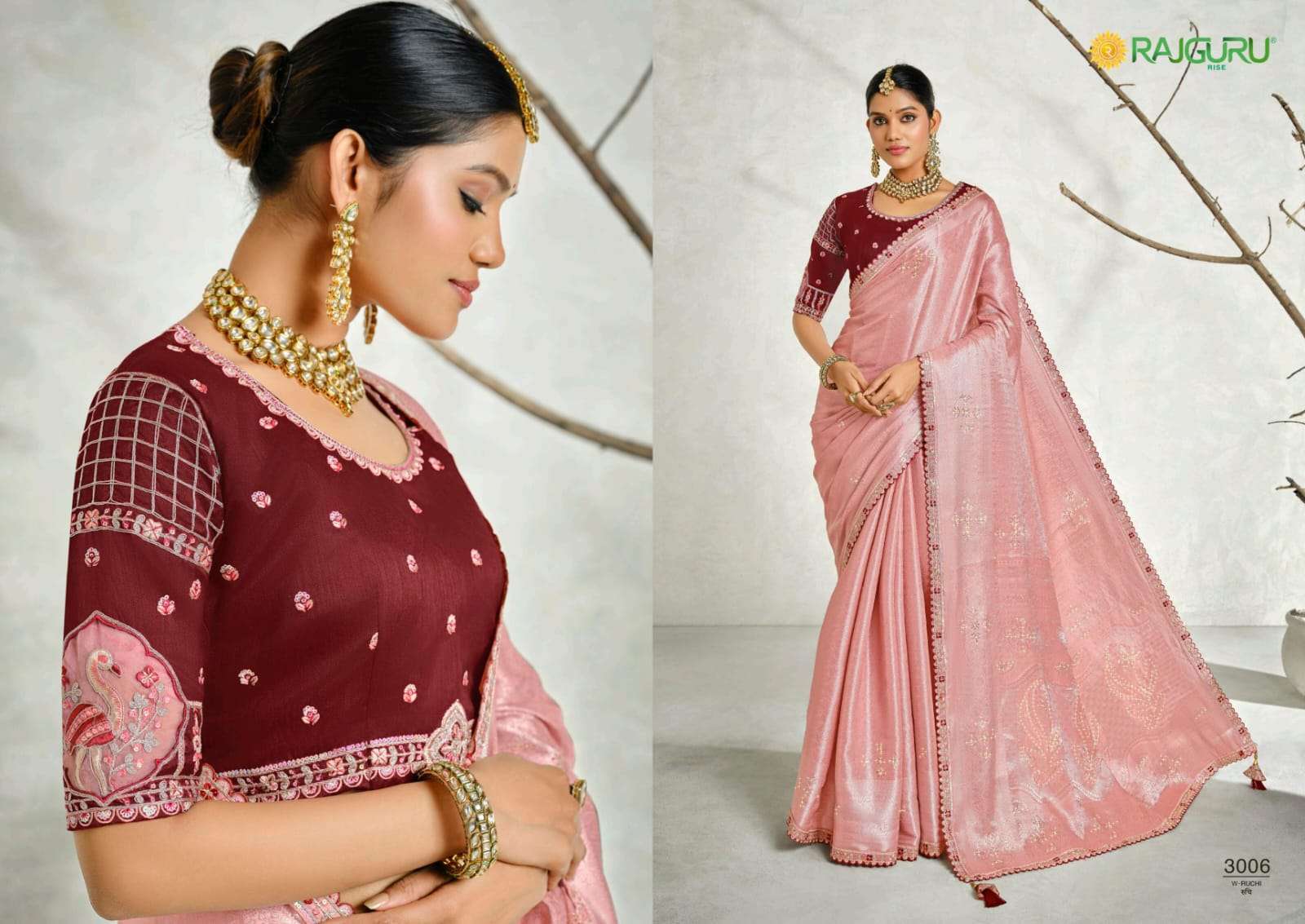 RAJGURU PRESENTS RUCHI FANCY SAREES CATALOG WHOLESALER AND EXPORTER 