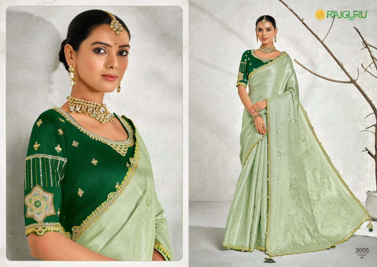 RAJGURU PRESENTS RUCHI FANCY SAREES CATALOG WHOLESALER AND EXPORTER 