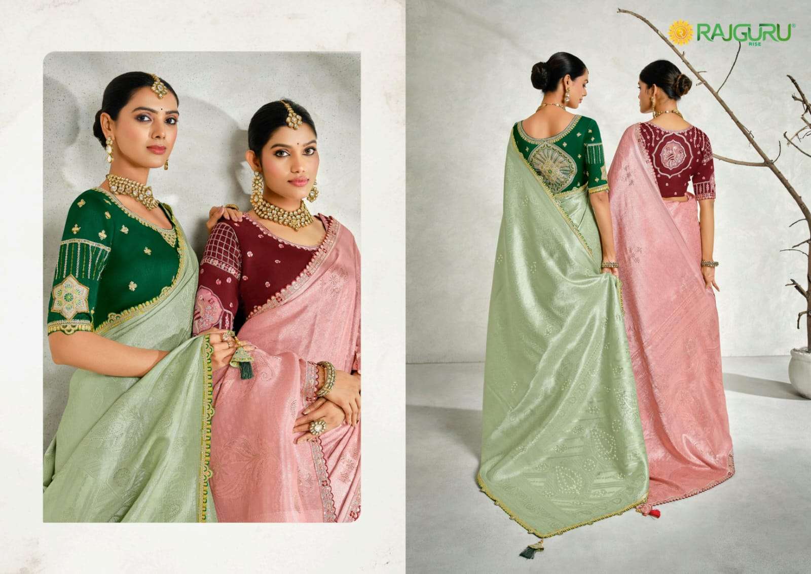 RAJGURU PRESENTS RUCHI FANCY SAREES CATALOG WHOLESALER AND EXPORTER 