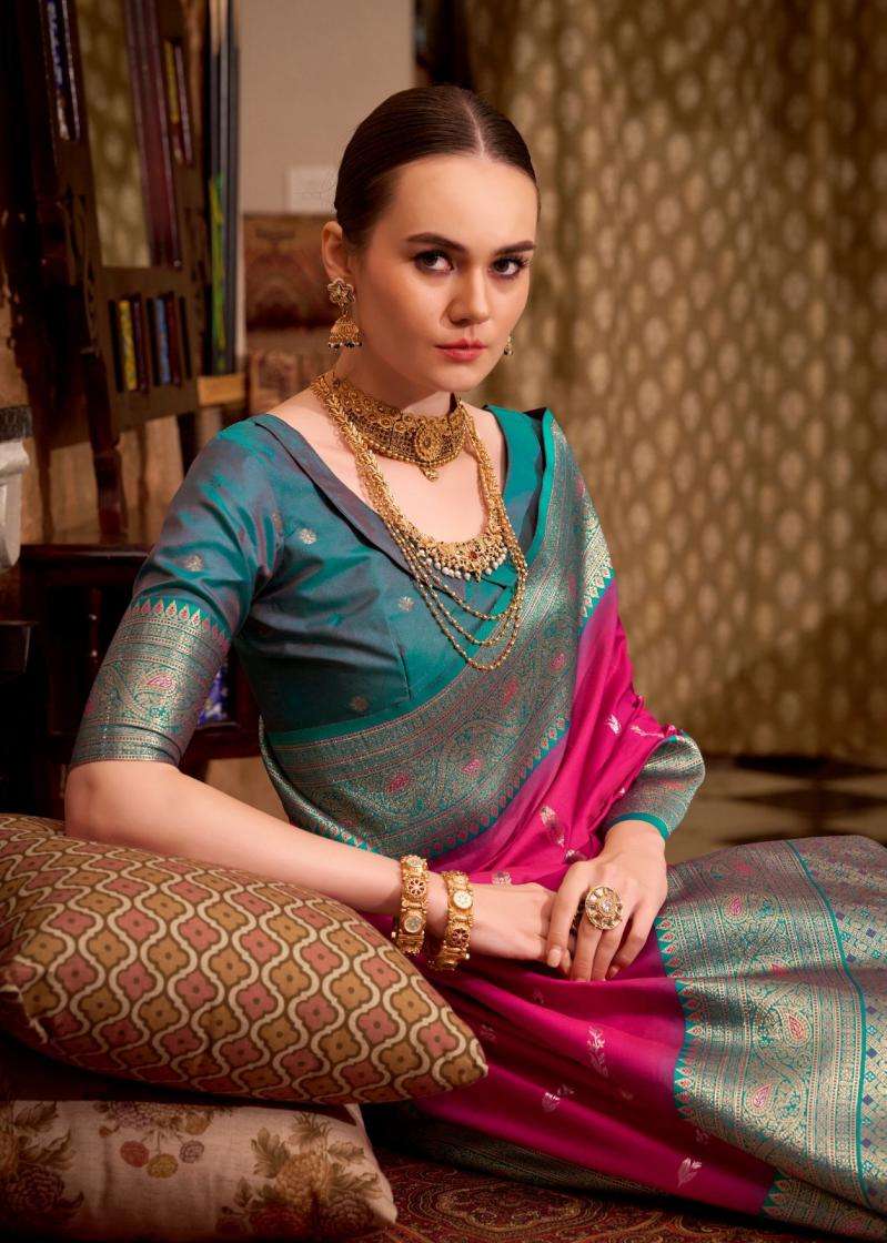 RAJPATH PRESENTS GATHA SILK TRADITIONAL SAREES PERFECT FOR FESTIVALS CATALOG WHOLESALER AND EXPORTER 