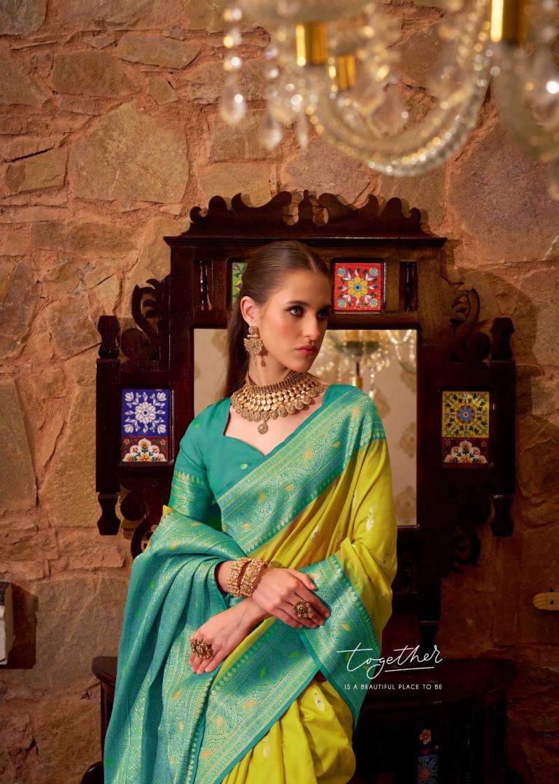 RAJPATH PRESENTS GATHA SILK TRADITIONAL SAREES PERFECT FOR FESTIVALS CATALOG WHOLESALER AND EXPORTER 