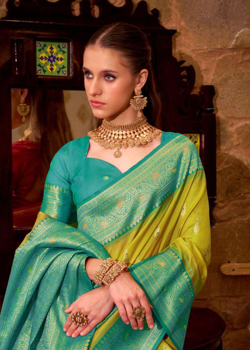 RAJPATH PRESENTS GATHA SILK TRADITIONAL SAREES PERFECT FOR FESTIVALS CATALOG WHOLESALER AND EXPORTER 