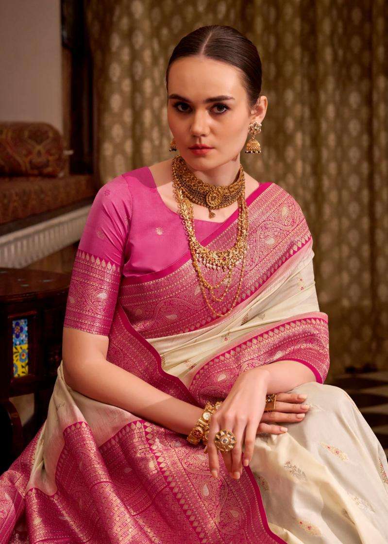 RAJPATH PRESENTS GATHA SILK TRADITIONAL SAREES PERFECT FOR FESTIVALS CATALOG WHOLESALER AND EXPORTER 