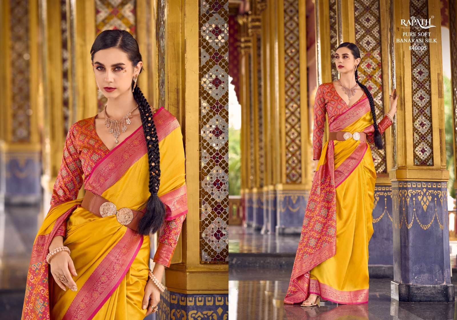 Rajpath Presents Kia Silk Wholesale Soft Silk Fabrics Indian Sarees Catalog Wholesaler And Exporter 