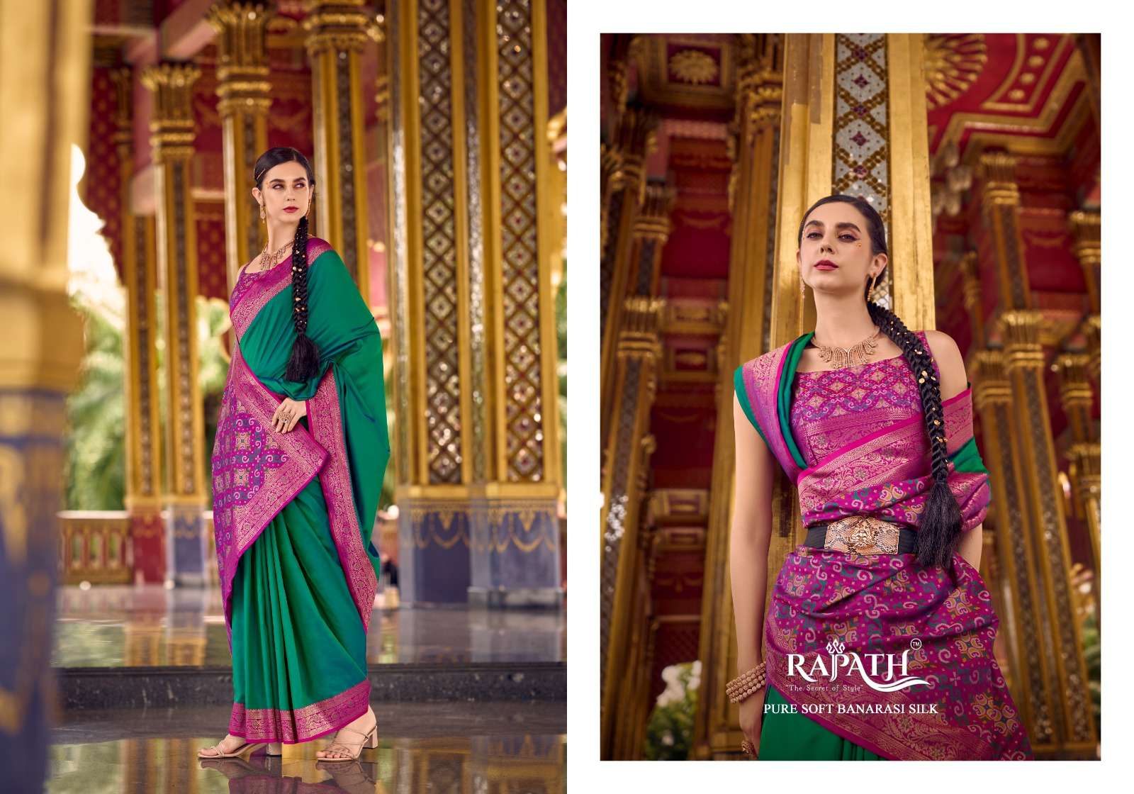 Rajpath Presents Kia Silk Wholesale Soft Silk Fabrics Indian Sarees Catalog Wholesaler And Exporter 