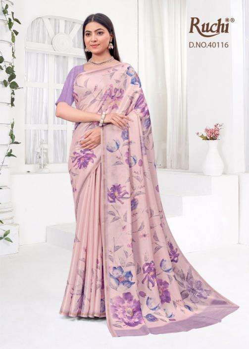 RUCHI PRESENTS SAISHA VOL-2 REGULAR WEAR TUSSAR SILK SAREES CATALOG WHOLESALER AND EXPORTER 