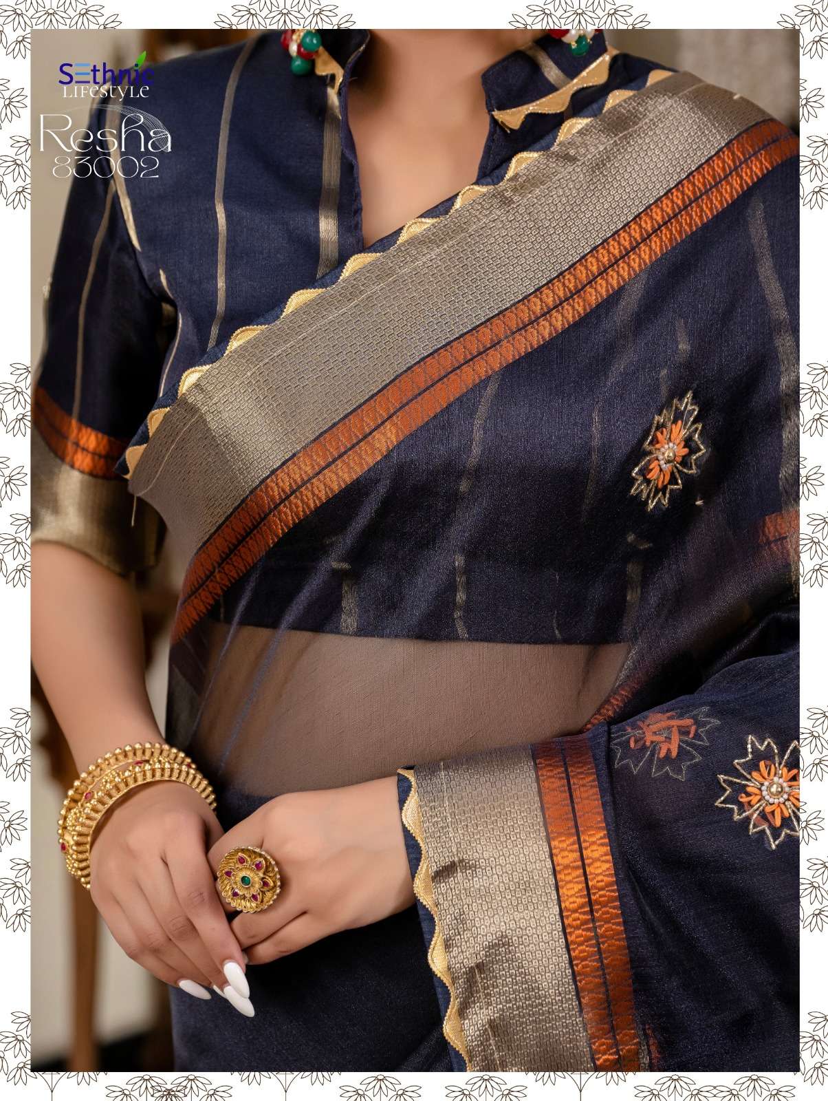 SETHNIC PRESENTS RESHA FANCY KOTA LINEN SAREES CATALOG WHOLESALER AND EXPORTER IN SURAT