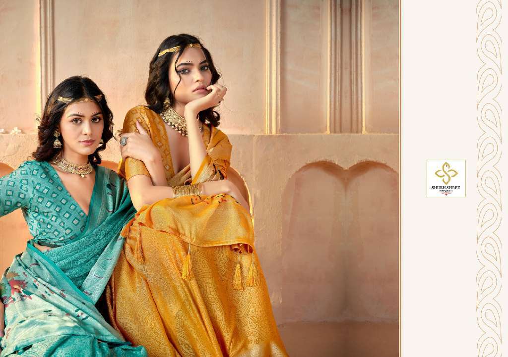 SHUBH SHREE PRESENTS SHALIGRAM VOL-6 WHOLESALE DESIGNER SAREES WITH FANCY COLOURS CATALOG WHOLESALER AND EXPORTER 