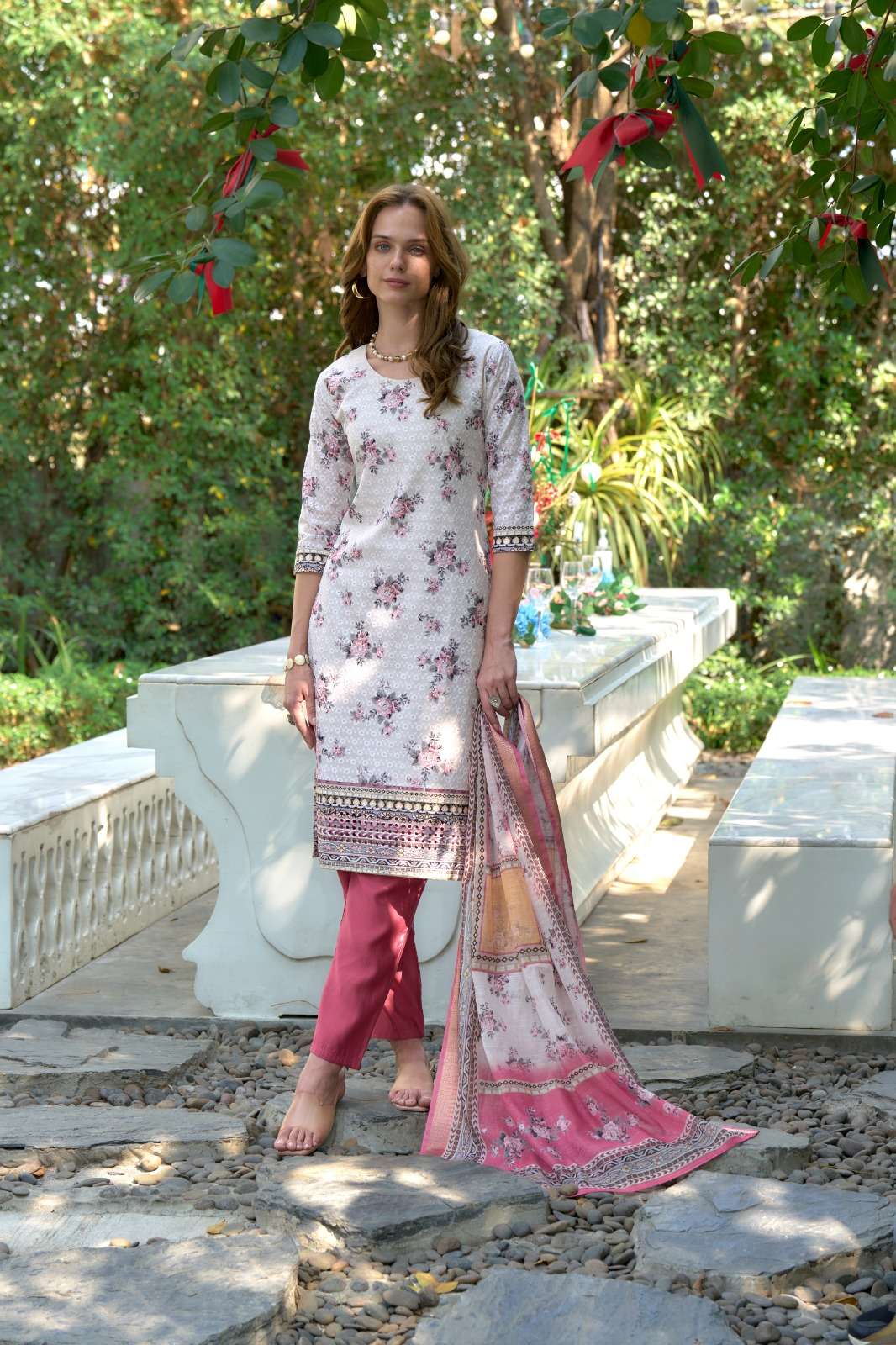 STH PRESENTS KRISHNA EXPORT DESIGNER FANCY KURTIS CATALOG WHOLESALER AND EXPORTER IN SURAT 