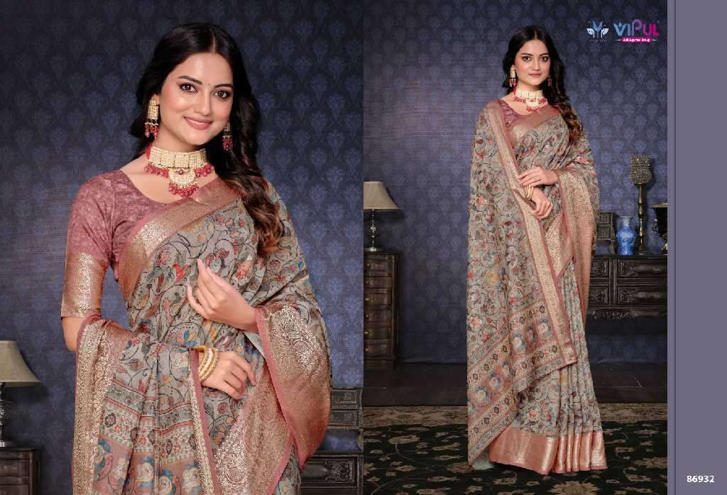 Vipul Presents Madhura Wholesale Soft Silk Ethnic Indian Sarees Catalog WHolesaler And Exporter 