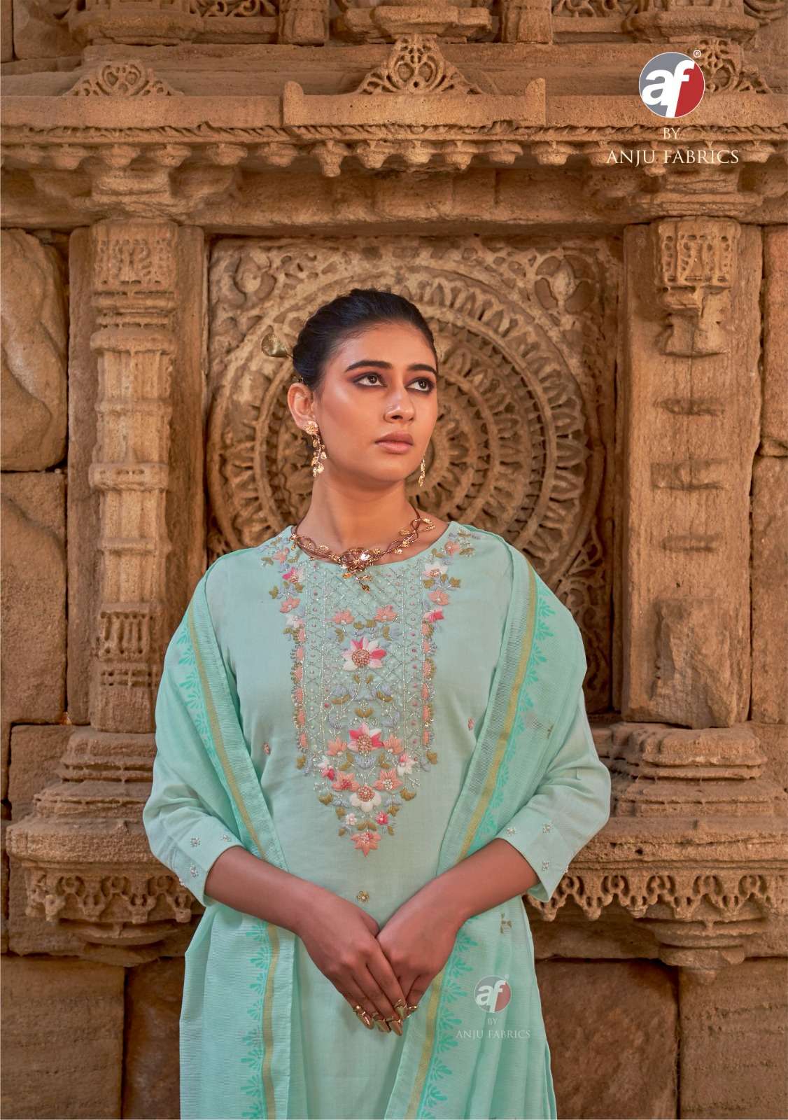 Anju Fab Presents Chandani Vol-4 Fancy Cotton Kurtis Catalog Wholesaler And EXporter 