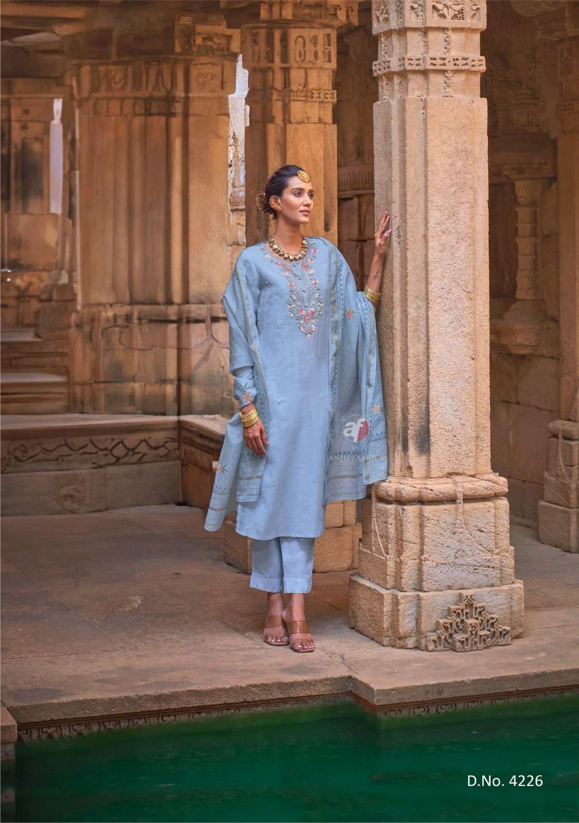 Anju Fab Presents Chandani Vol-4 Fancy Cotton Kurtis Catalog Wholesaler And EXporter 