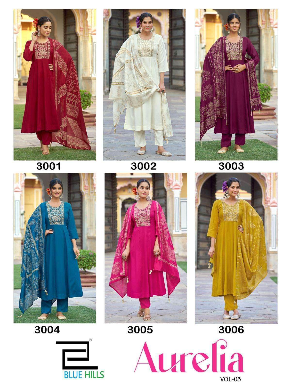 Blue Hills Aurelia Vol-3 Full Stitch Rayon Plus Size Western Tops For Girls Catalog Wholesaler And Exporter 