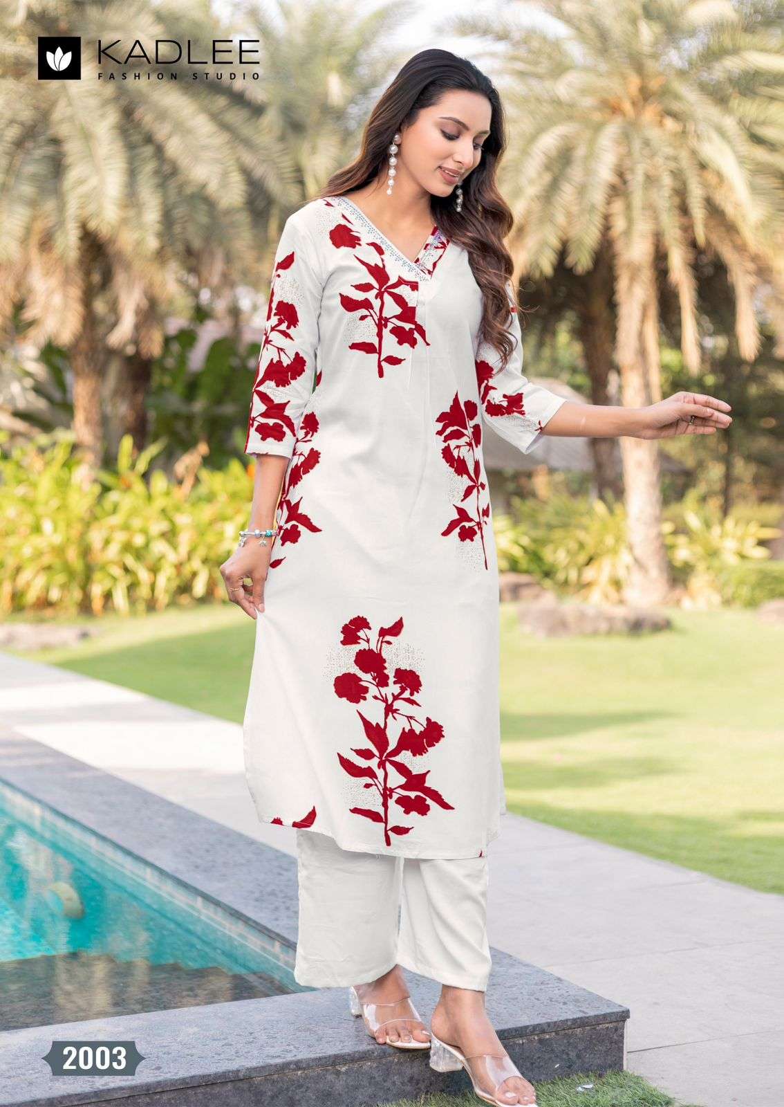 kadlee presents Preetkala	rayon readymade classic kurti with bottom catalog wholesaler and exports