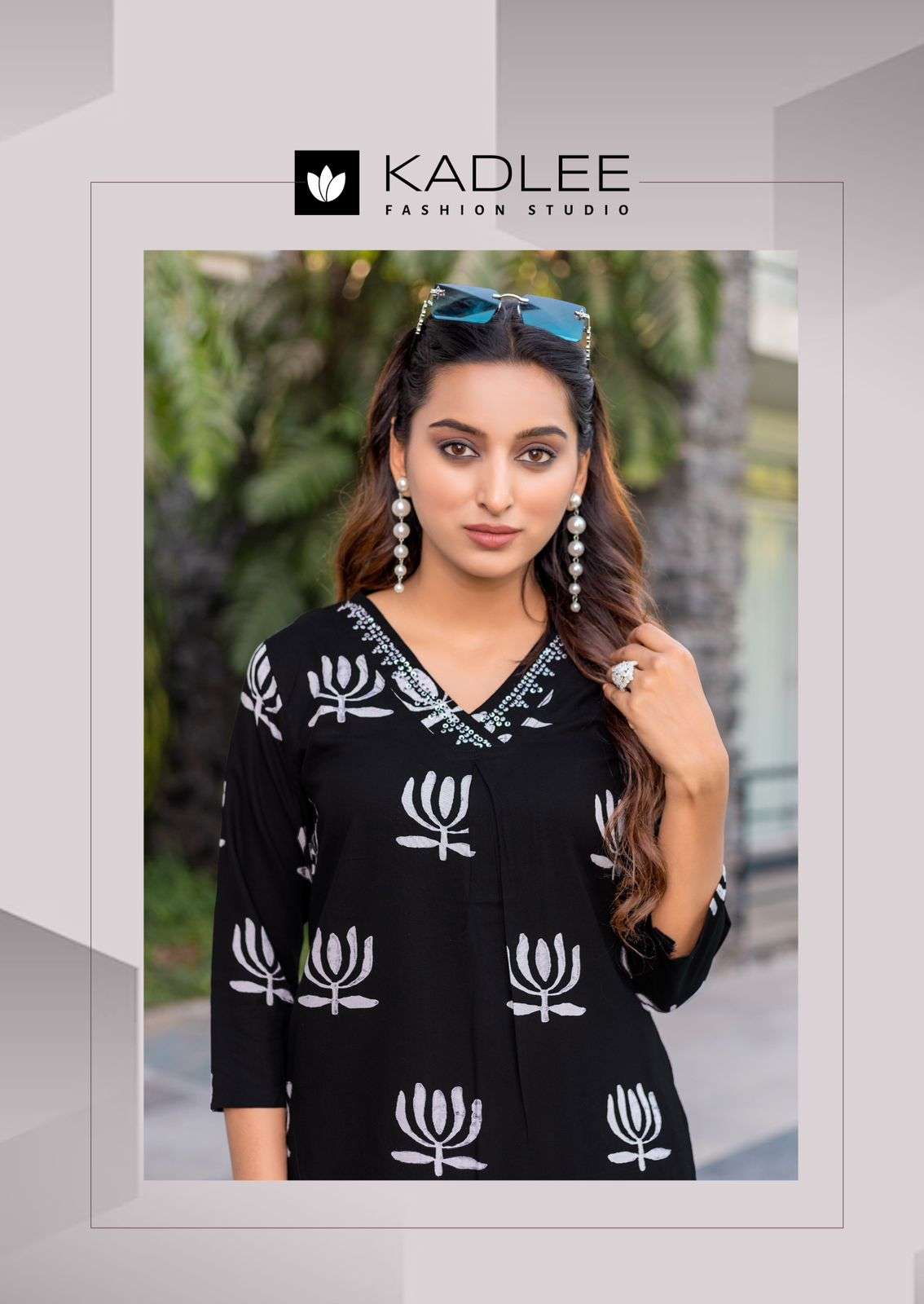 kadlee presents Preetkala	rayon readymade classic kurti with bottom catalog wholesaler and exports