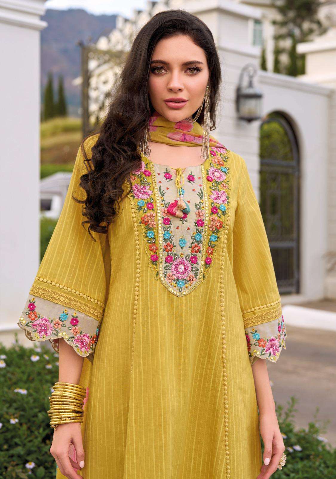 kailee fashion presents begum vol-7 readymade cotton gorgeous kurtis catalog wholesaler and exporter 